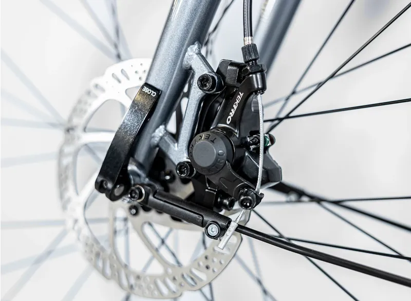 Trek Verve 1 Equipped Hybrid Bike 2024 in Galactic Grey-5